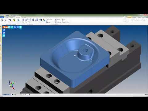 Hybrid CAM Milling with EDGECAM