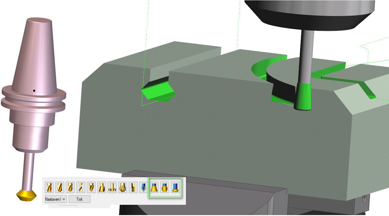 Moznost volby dalsich typu obrabecich nastroju Moznost volby dalsich typu obrabecich nastroju