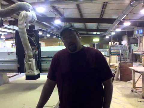 Woodworker talks about adding CNC Router
