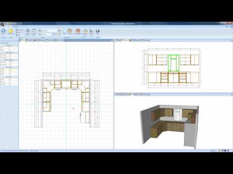Drawing Walls and Objects in Cabinet Vision